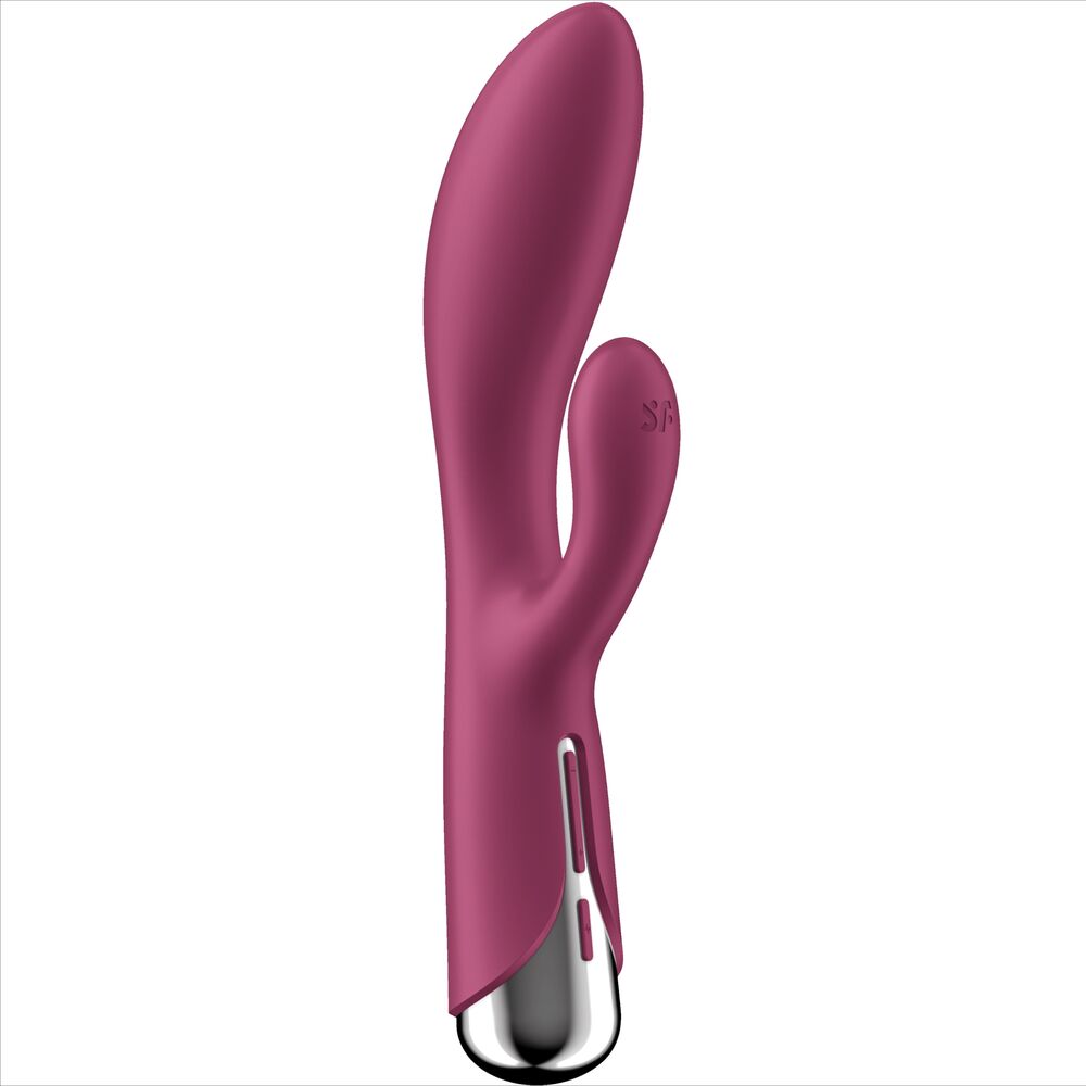 SATISFYER - SPINNING RABBIT 1 KLITORIS OCH RÖD G-PUNKT STIMULATION