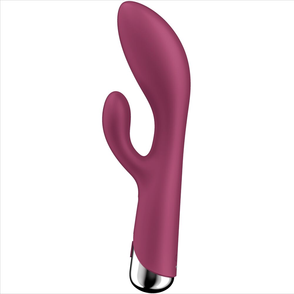 SATISFYER - SPINNING RABBIT 1 KLITORIS OCH RÖD G-PUNKT STIMULATION