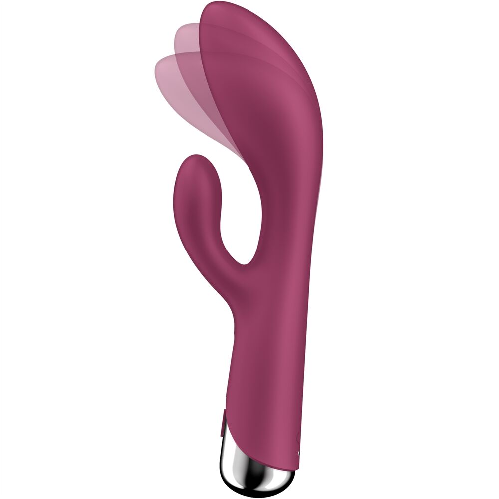 SATISFYER - SPINNING RABBIT 1 KLITORIS OCH RÖD G-PUNKT STIMULATION