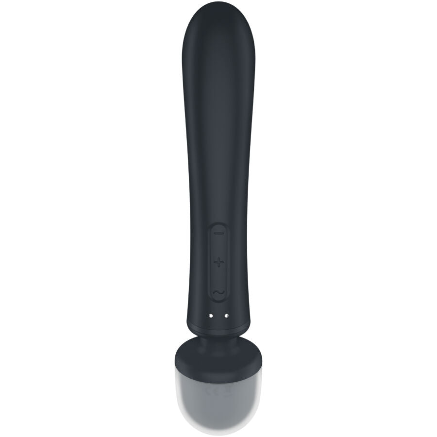 SATISFYER - TRIPLE LOVER RABBIT VIBRATOR MASSAGER GRÅ