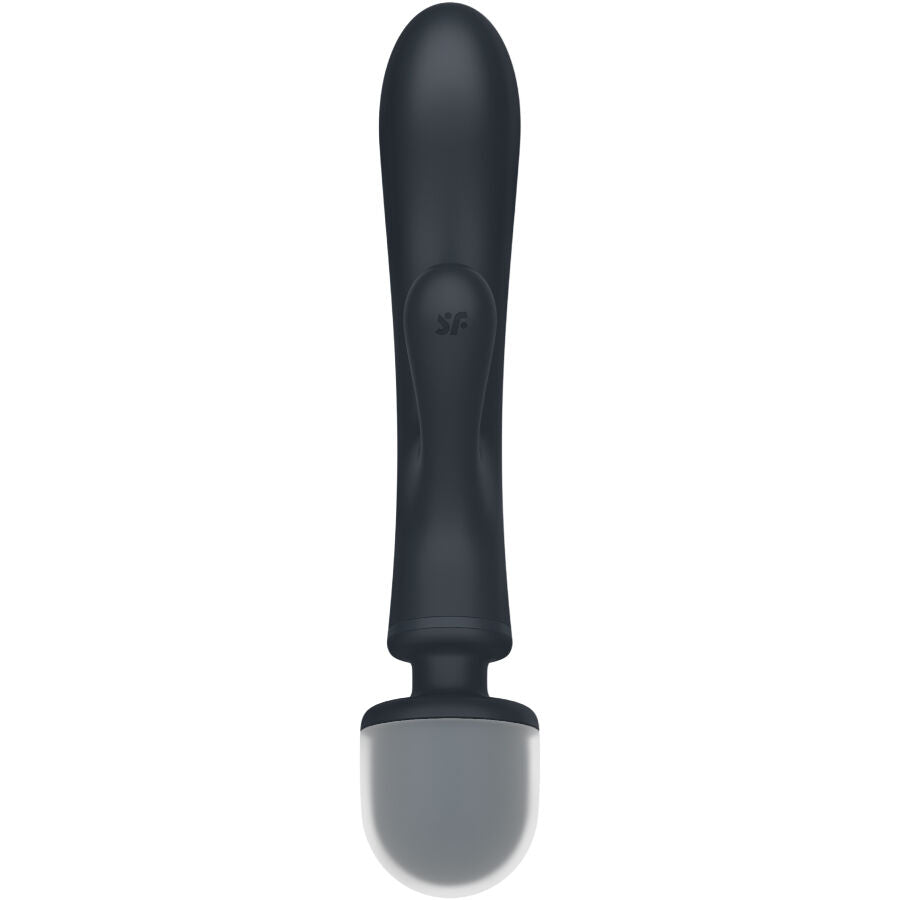 SATISFYER - TRIPLE LOVER RABBIT VIBRATOR MASSAGER GRÅ