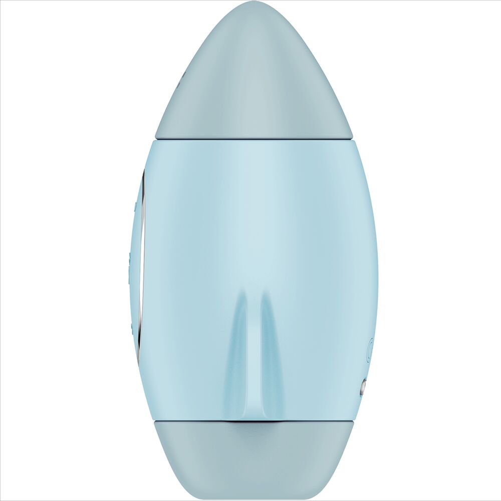 SATISFYER - MISSION CONTROL BLUE LITEN DUBBEL IMPULSVIBRATOR