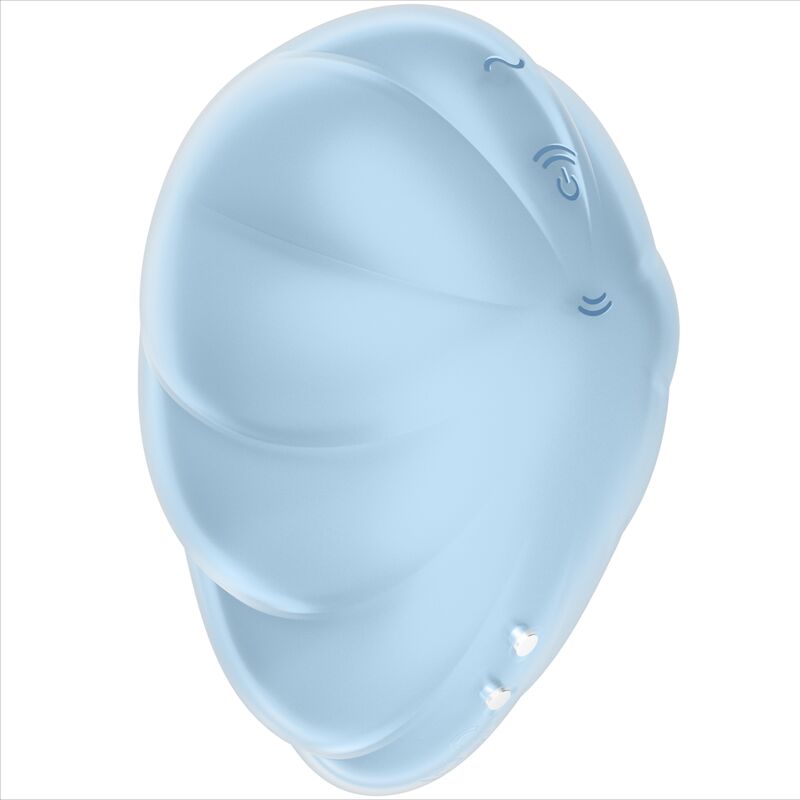 Satisfyer Cloud Dancer blå air pulse vibrator