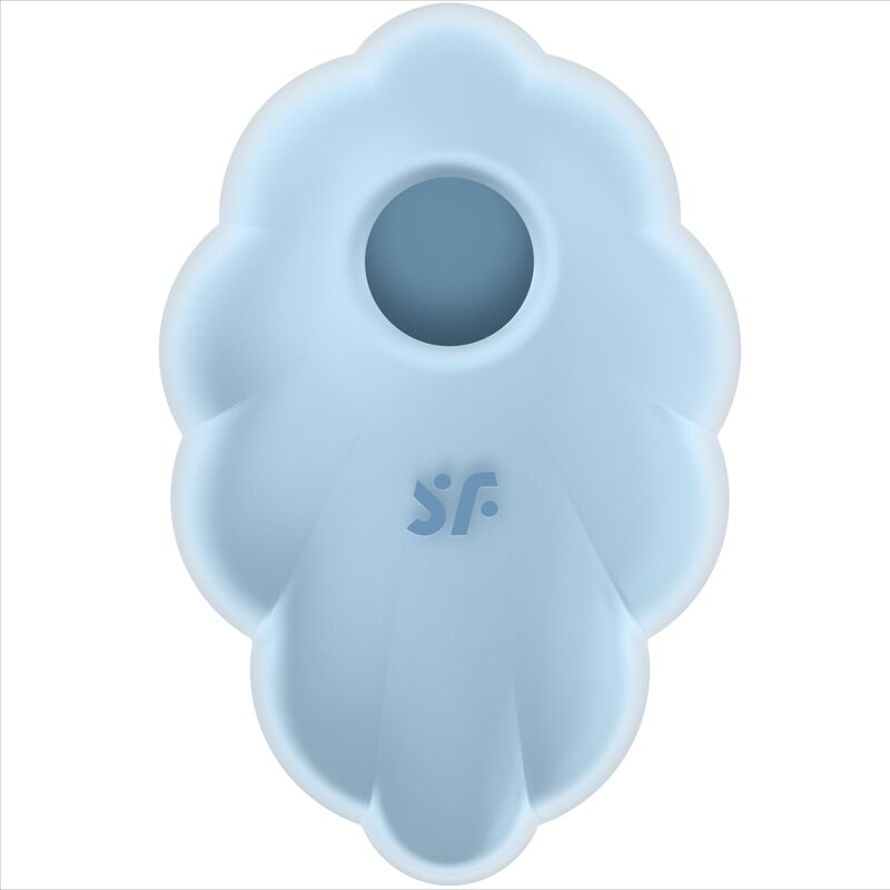Satisfyer Cloud Dancer blå air pulse vibrator