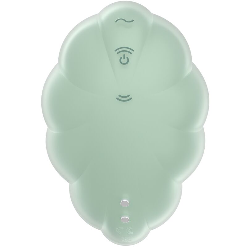 SATISFYER - CLOUD DANCER GRÖN AIR PULSE VIBRATOR