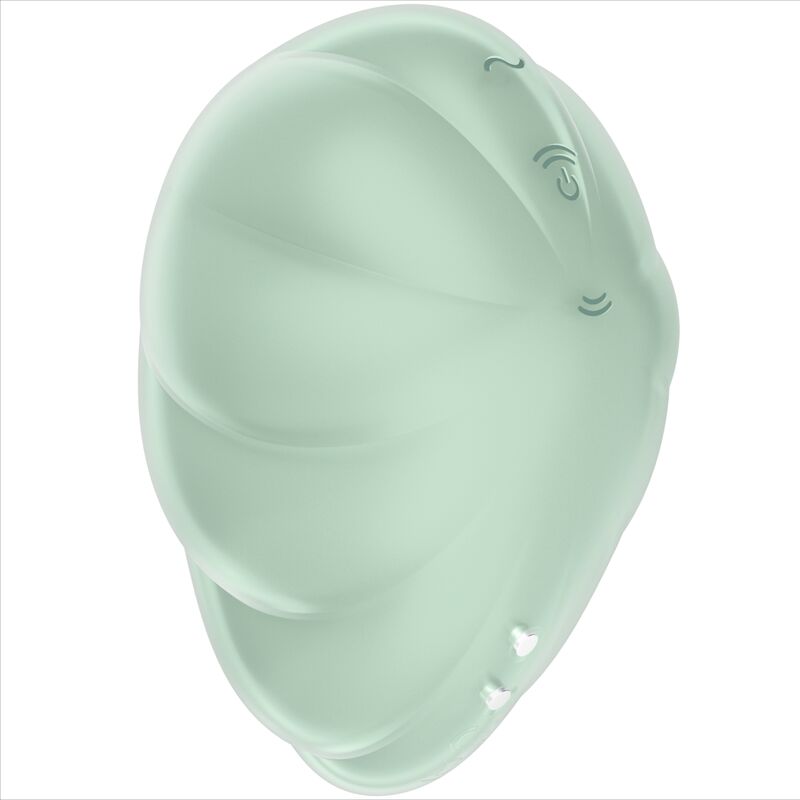 SATISFYER - CLOUD DANCER GRÖN AIR PULSE VIBRATOR