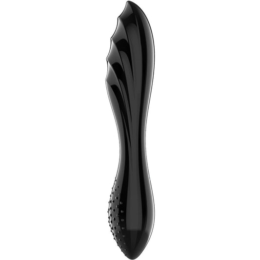 Satisfyer Dazzling Crystal 1 - Kristalldildo i svart