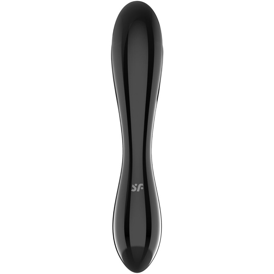 Satisfyer Dazzling Crystal 1 - Kristalldildo i svart