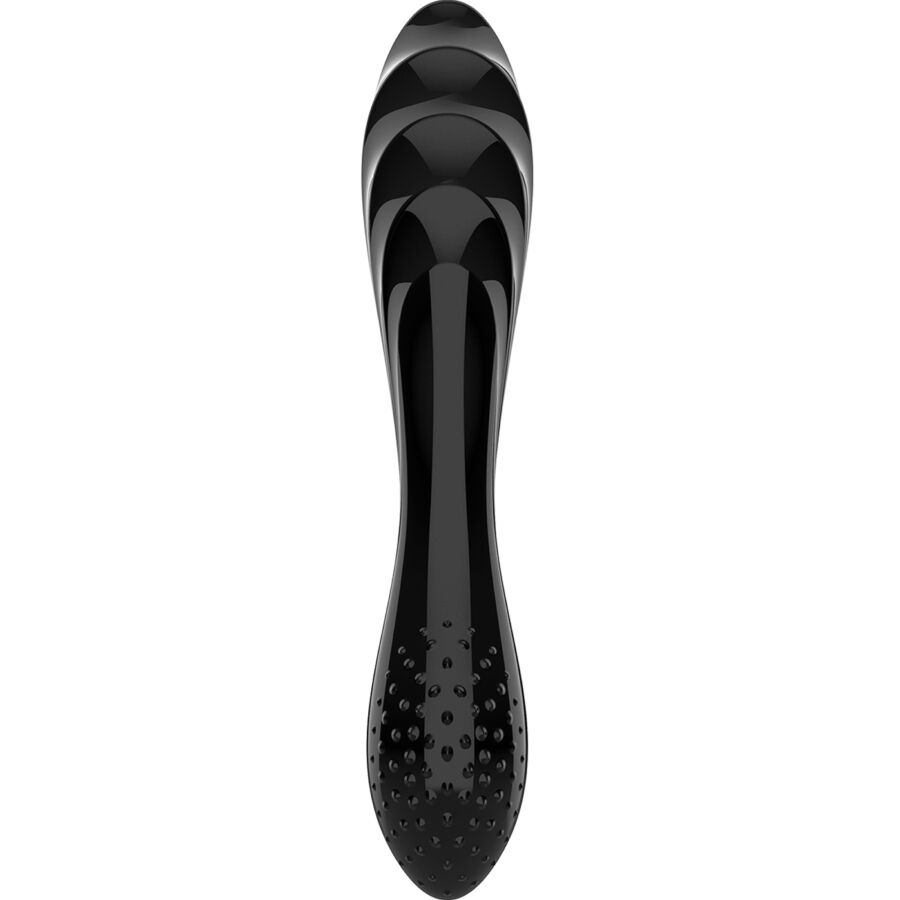 Satisfyer Dazzling Crystal 1 - Kristalldildo i svart