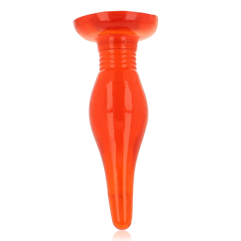 BAILE Röd Soft Touch Anal Plug 14,2 cm