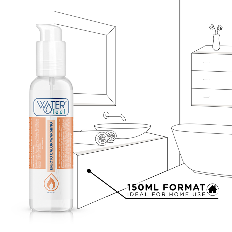 WATERFEEL värmeeffektsglidmedel 150 ml