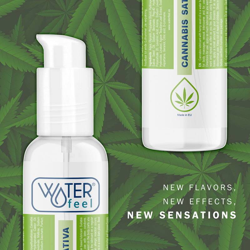 WATERFEEL Cannabis Glidmedel 150 ml