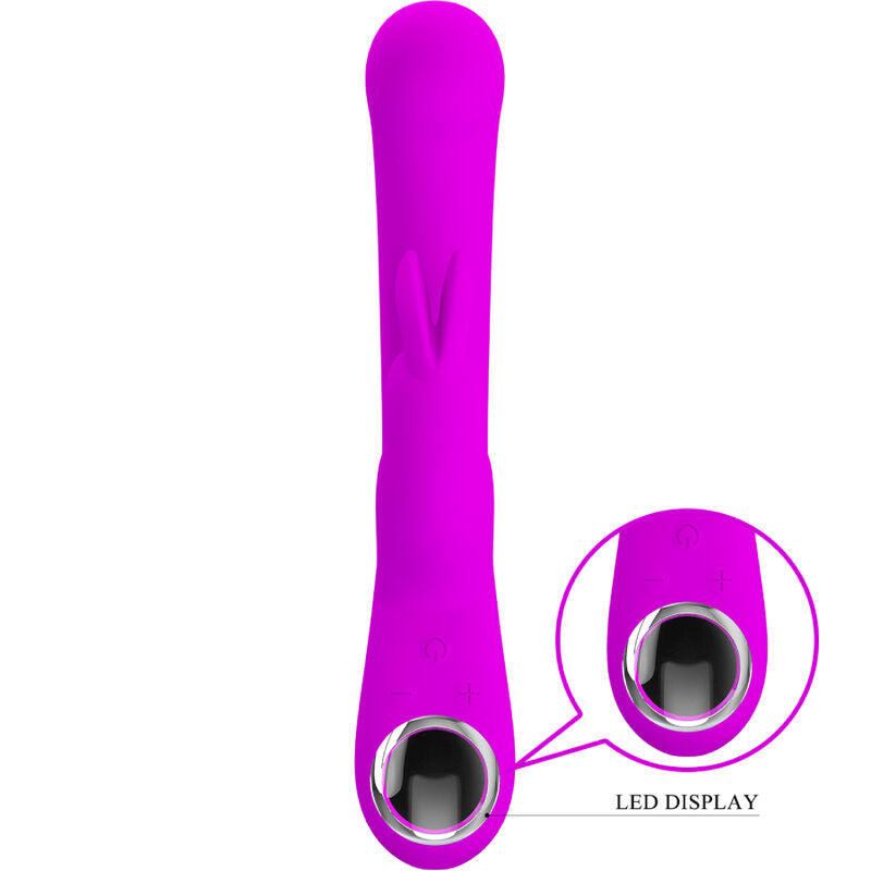 PRETTY LOVE Lamar Rabbit Vibrator i lila för G-punktsstimulering