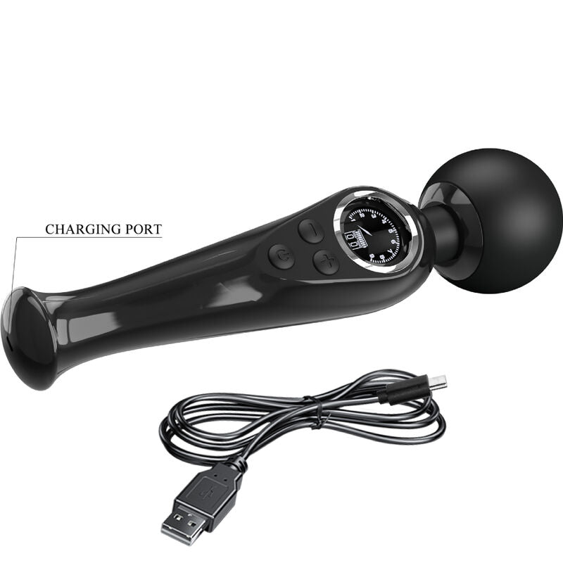 PRETTY LOVE Skyler vibratorstav i svart
