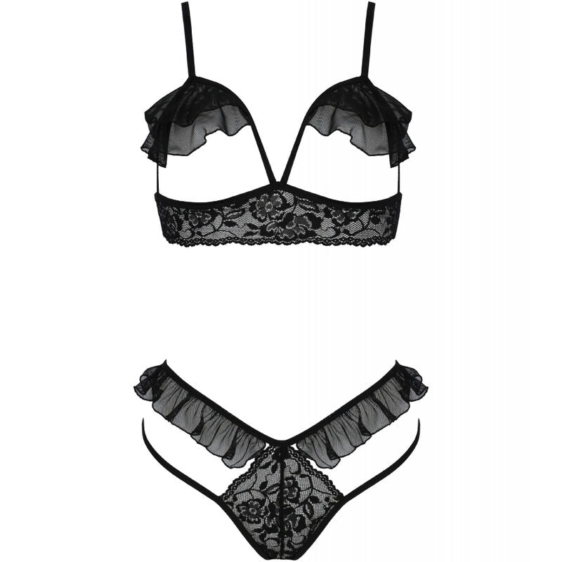 Passion Dolly set två delar svart S/M