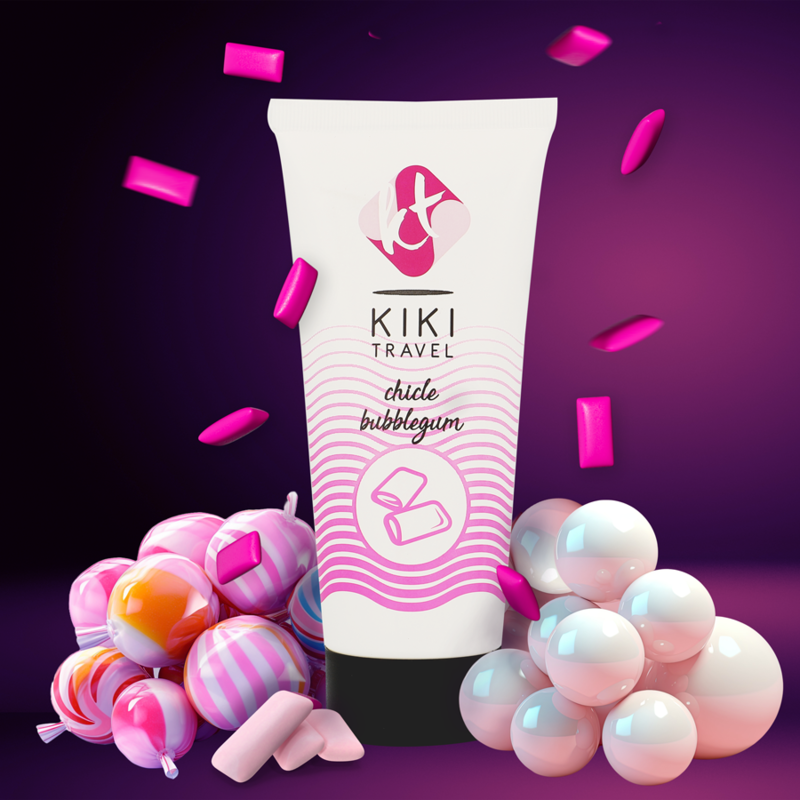 Kiki Travel bubbelgum glidmedel 50 ml