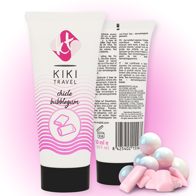 Kiki Travel bubbelgum glidmedel 50 ml