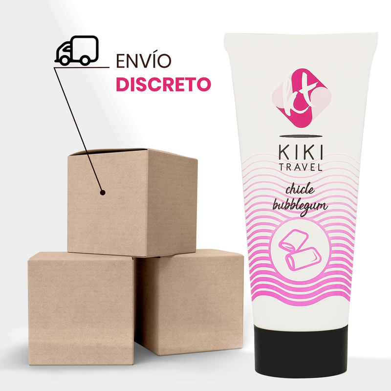 Kiki Travel bubbelgum glidmedel 50 ml