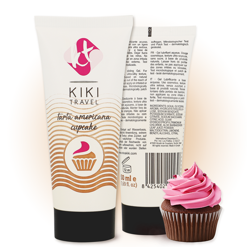 KIKÍ TRAVEL Cupcake Glidmedel 50 ml