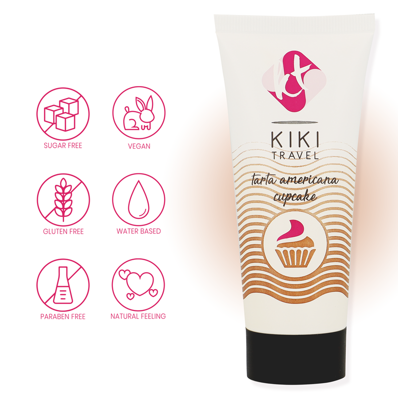 KIKÍ TRAVEL Cupcake Glidmedel 50 ml