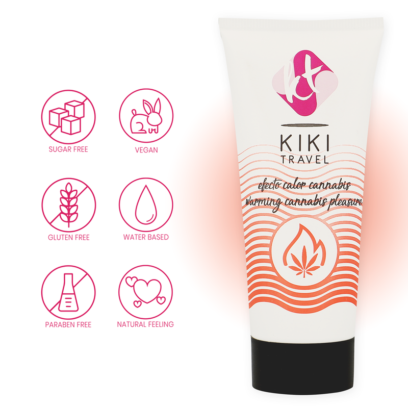 KIKÍ resa - CANNABIS HOT EFFECT LUBRICANT 50 ML