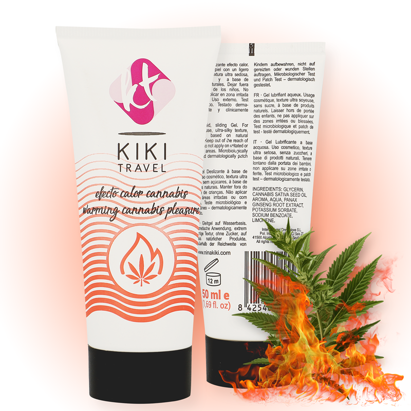 KIKÍ resa - CANNABIS HOT EFFECT LUBRICANT 50 ML