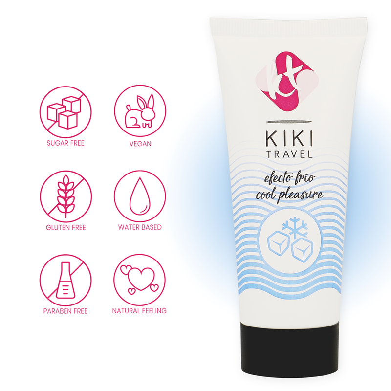 KIKÍ TRAVEL Kylningseffekt Glidmedel 50 ml