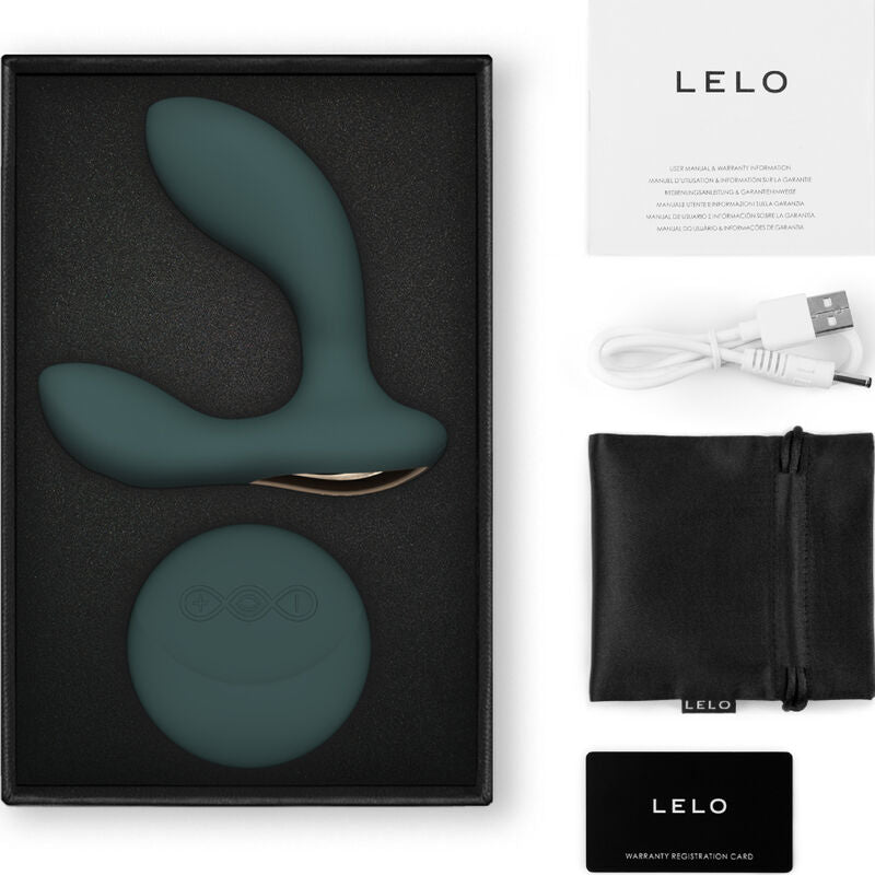 LELO - HUGO 2 GRÖN FJÄRRKONTROLL PROSTATA MASSAGARE