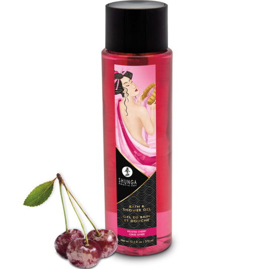 SHUNGA - BAD & DUSCHGEL FROSTED CHERRY 370 ML