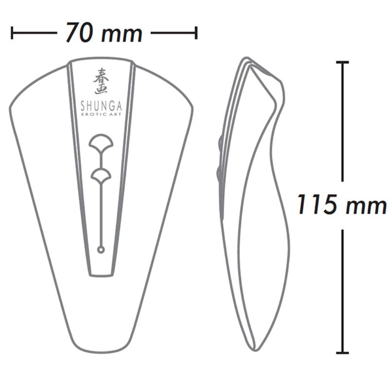 Intim massager för klitorisstimulering