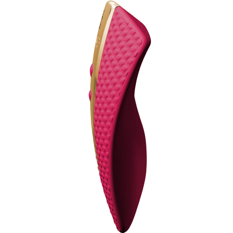 Intim massager för klitorisstimulering i fuchsia