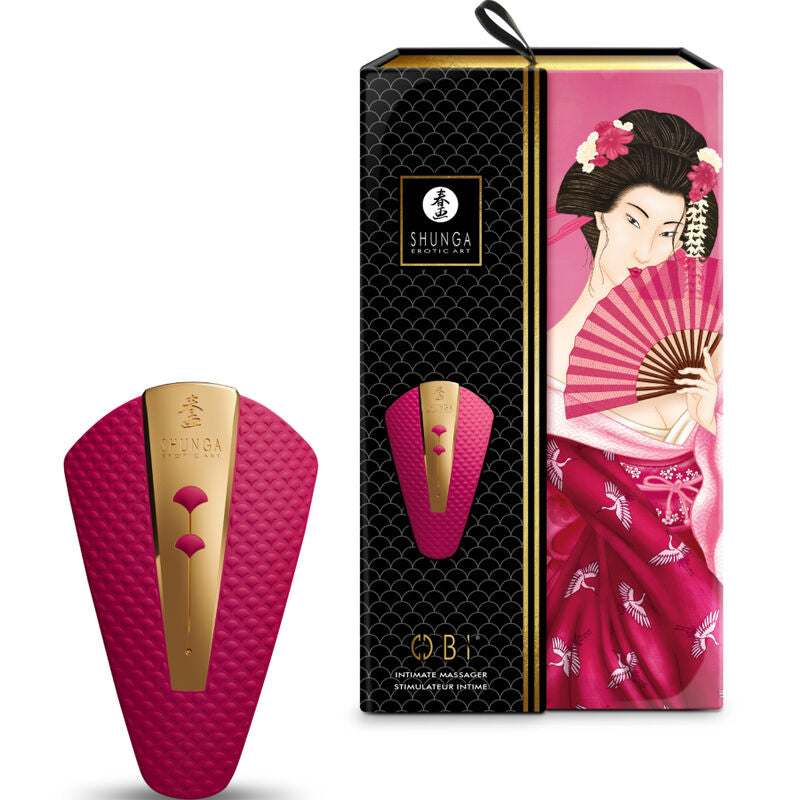 Intim massager för klitorisstimulering i fuchsia