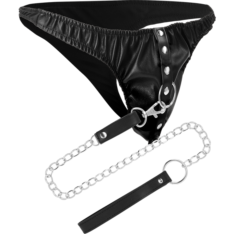 DARKNESS - Submission Thong med Metallkedja