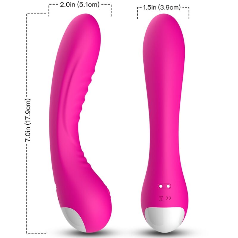 ARMONY Legend vibrator i silikon fuchsia