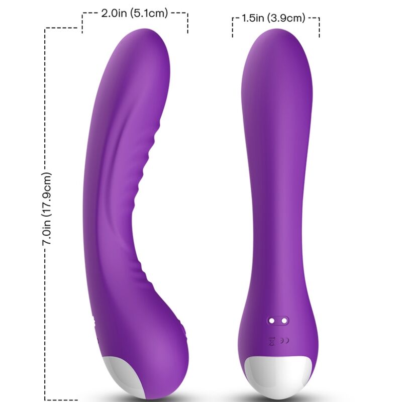ARMONY vibrator i lila silikon