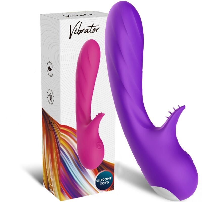 ARMONY Romance vibrator med stimulator i lila