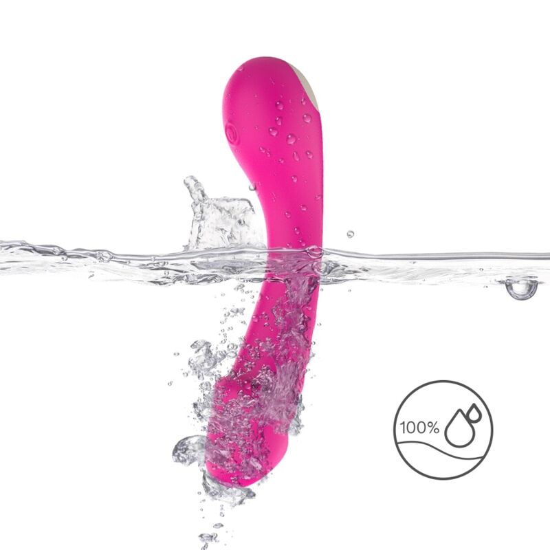 ARMONY dildo vibrator G-spot silikon i fuchsia