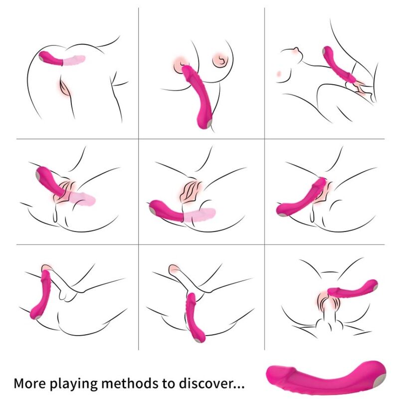 ARMONY dildo vibrator G-spot silikon lila