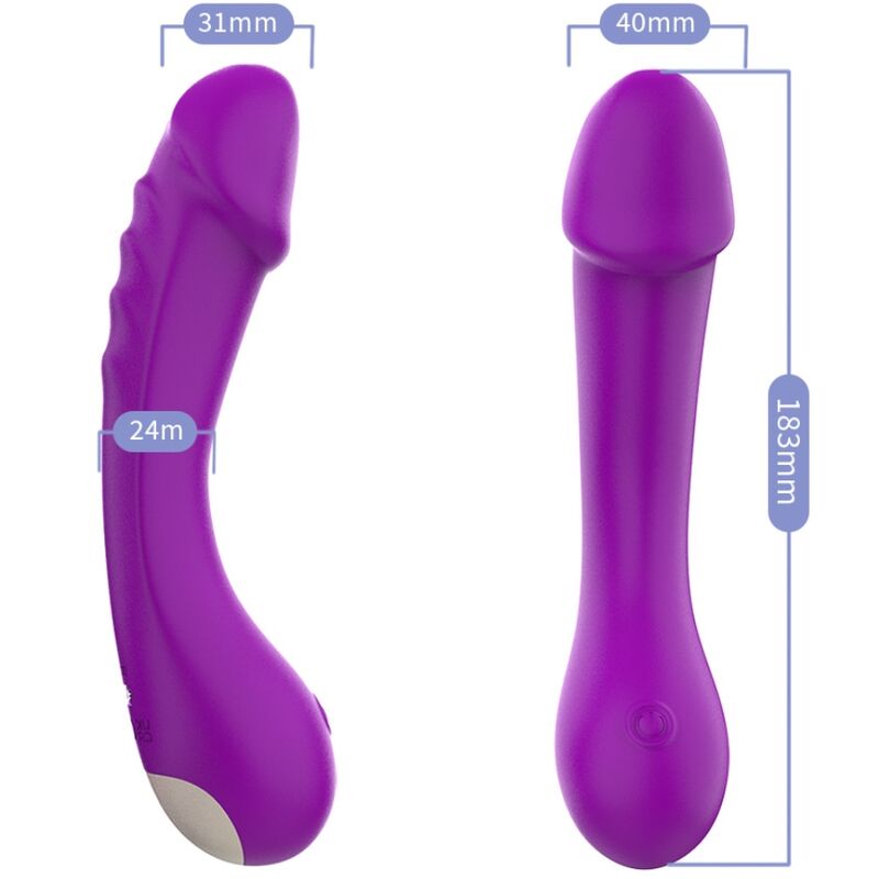 ARMONY dildo vibrator G-spot silikon lila