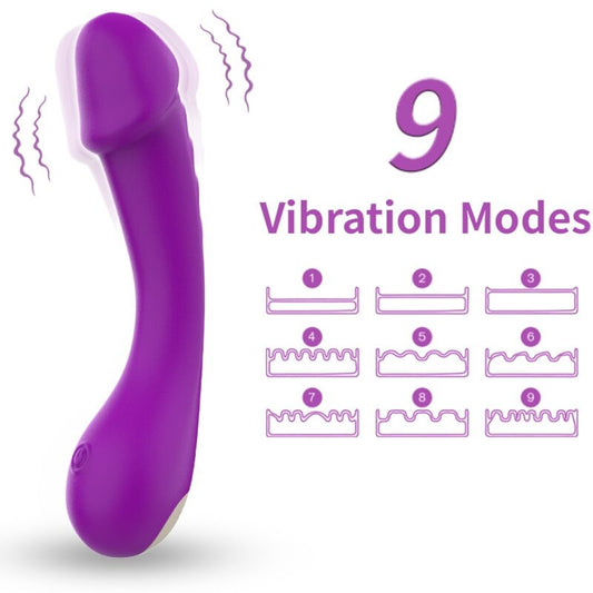 ARMONY dildo vibrator G-spot silikon lila