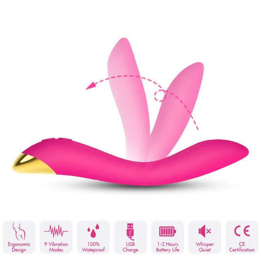 ARMONY Flamingo vibrator multiposition i fuchsia