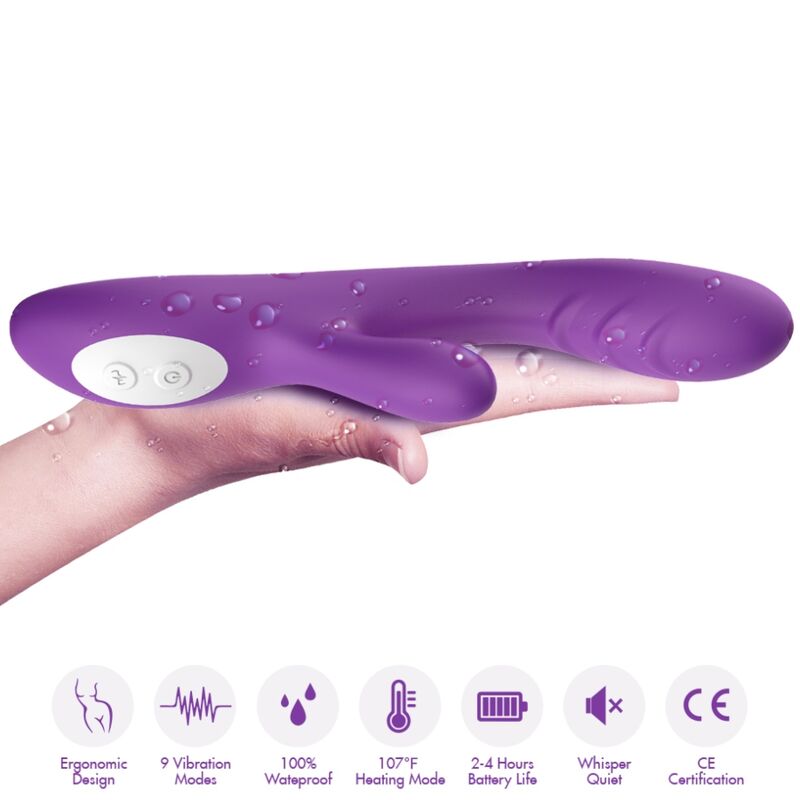 ARMONY Spark Vibrator med värmeeffekt i lila