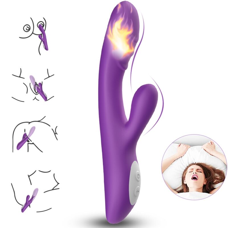 ARMONY Spark Vibrator med värmeeffekt i lila