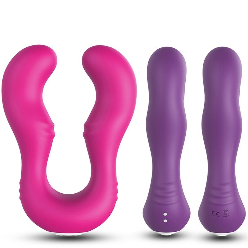 ARMONY - Seraph vibrator med dubbel fjärrkontroll fuchsia