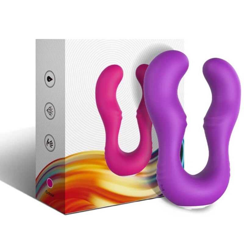 ARMONY - Seraph vibrator med dubbel fjärrkontroll lila