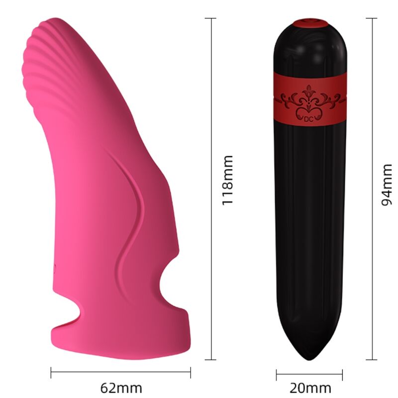 ARMONY Aurora vibrator finger i fuchsia