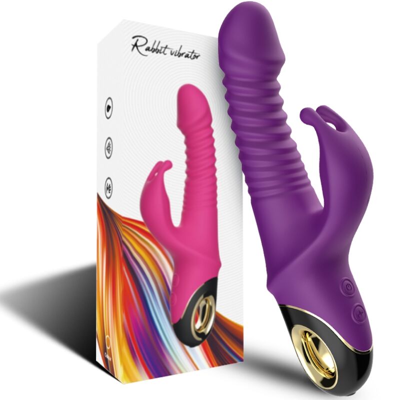 ARMONY ZING DILDO VIBRATOR RABBIT PURPLE