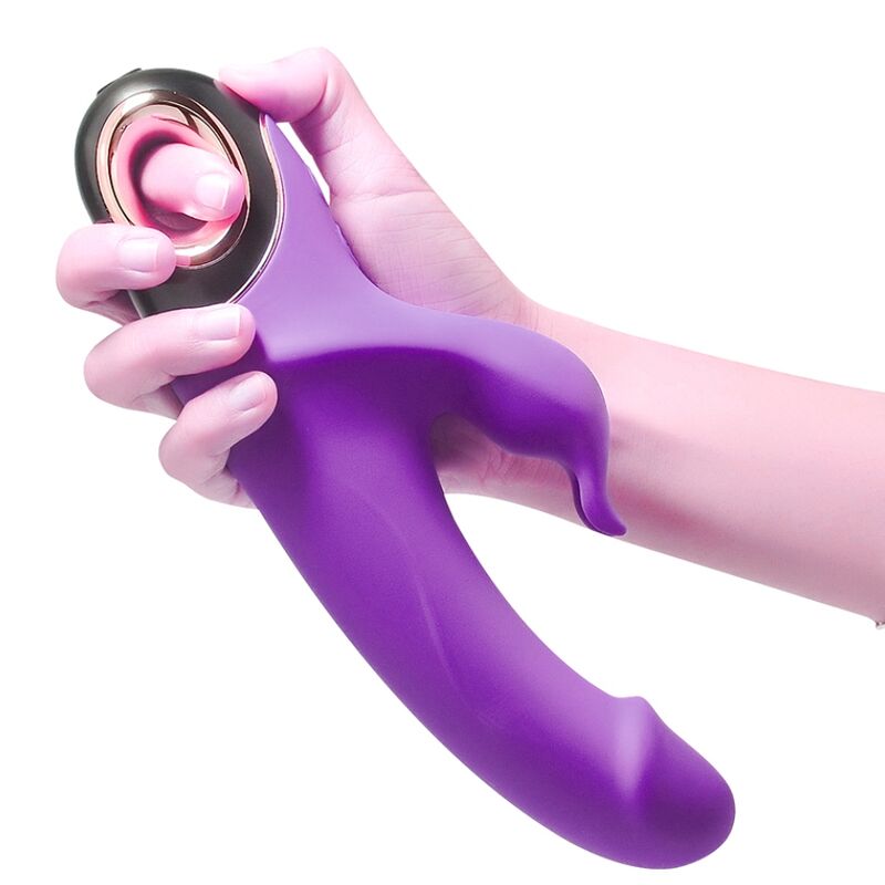 ARMONY METEROR DILDO VIBRATOR RABBIT PURPLE