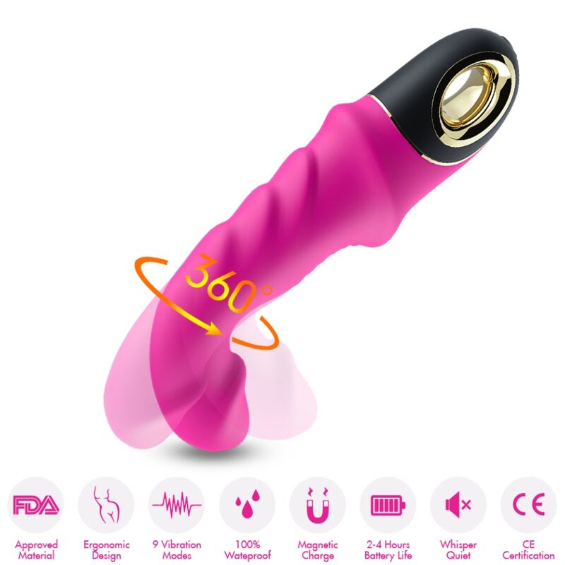 ARMONY Joyblade dildo vibrator rotator i fuchsia