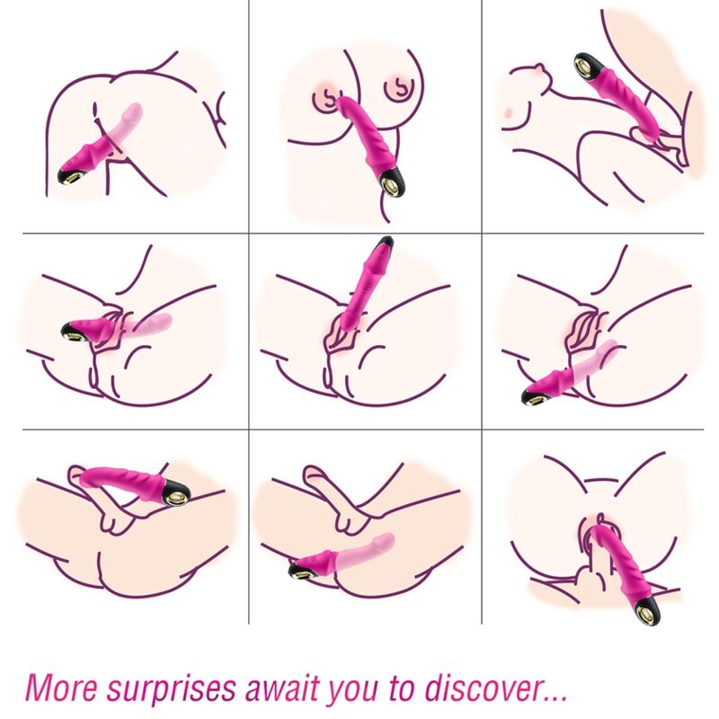 ARMONY Joyblade dildo vibrator rotator i fuchsia